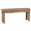 Hamil Mango Wood 2 Drawer Console Table Large