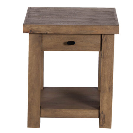 Hamil Mango Wood Side Table