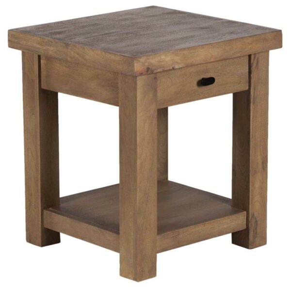 Hamil Mango Wood Side Table