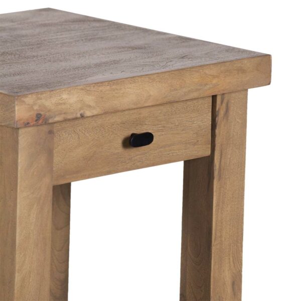 Hamil Mango Wood Side Table