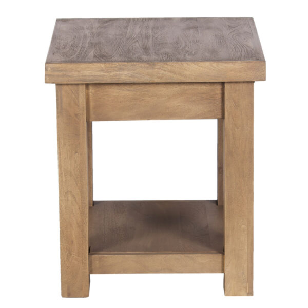 Hamil Mango Wood Side Table