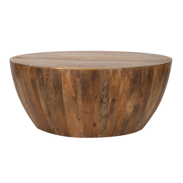 Hampton Manog Wood Round Coffee Table