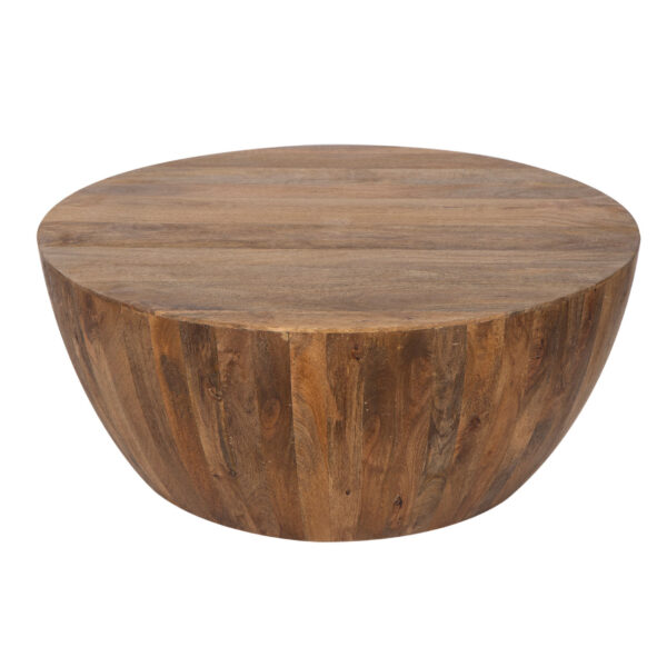 Hampton Manog Wood Round Coffee Table