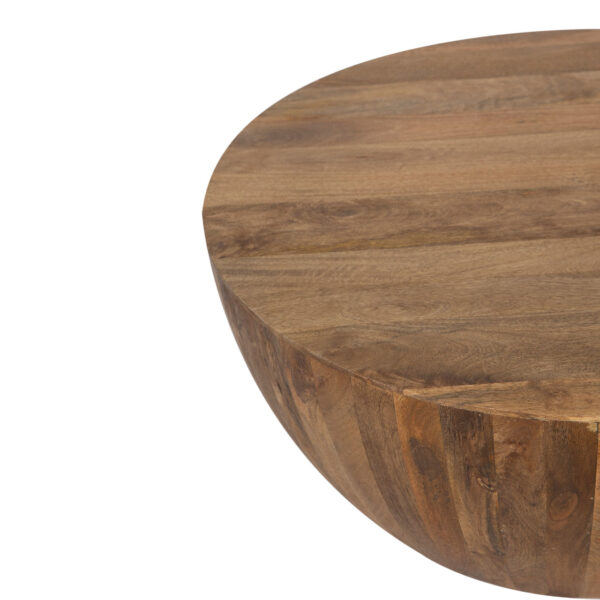 Hampton Manog Wood Round Coffee Table