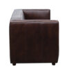 Harbour 3 Seater in Cow Antique Brown Leather