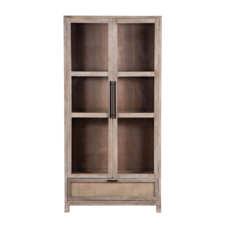 Havelock 2 Door Tall Cabinet With 1 Drawer