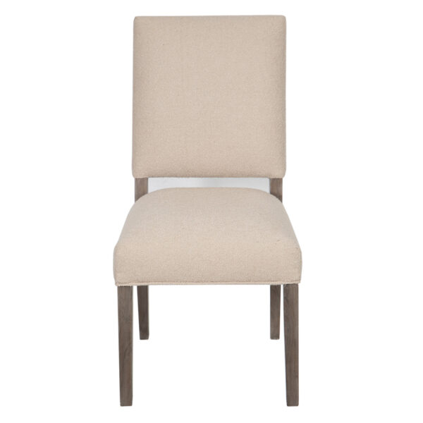 Hekman Acacia Wood Dining Chair With Upholstery