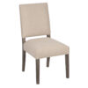 Hekman Acacia Wood Dining Chair With Upholstery