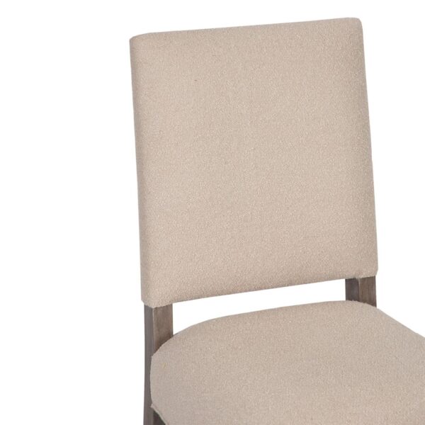 Hekman Acacia Wood Dining Chair With Upholstery