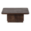 Helino Mango Wood Square Coffee Table Large