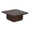 Helino Mango Wood Square Coffee Table Large