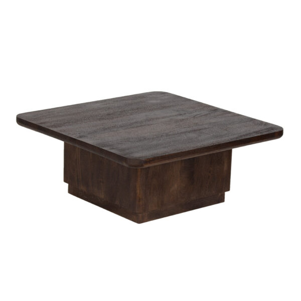 Helino Mango Wood Square Coffee Table Large