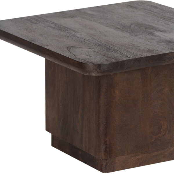 Helino Mango Wood Square Coffee Table Small