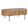 Henrik Mango Wood Metal Legs Coffee Table