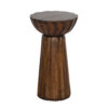 Histo Mango Wood Round Side Table