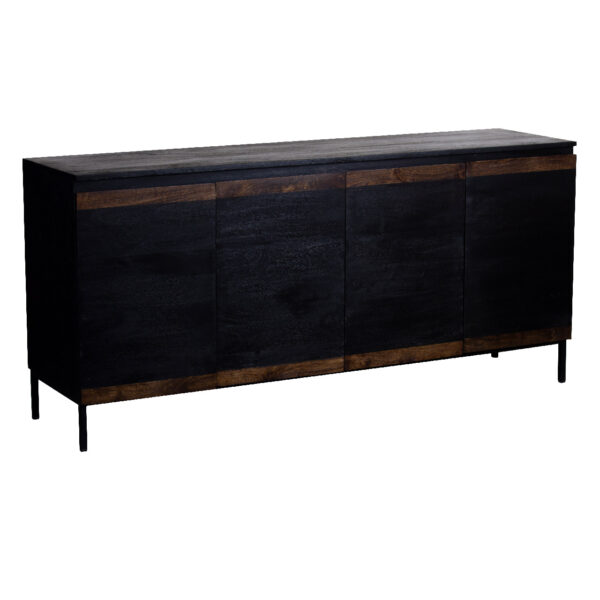 Hobart Mango Wood 4 Door Sideboard