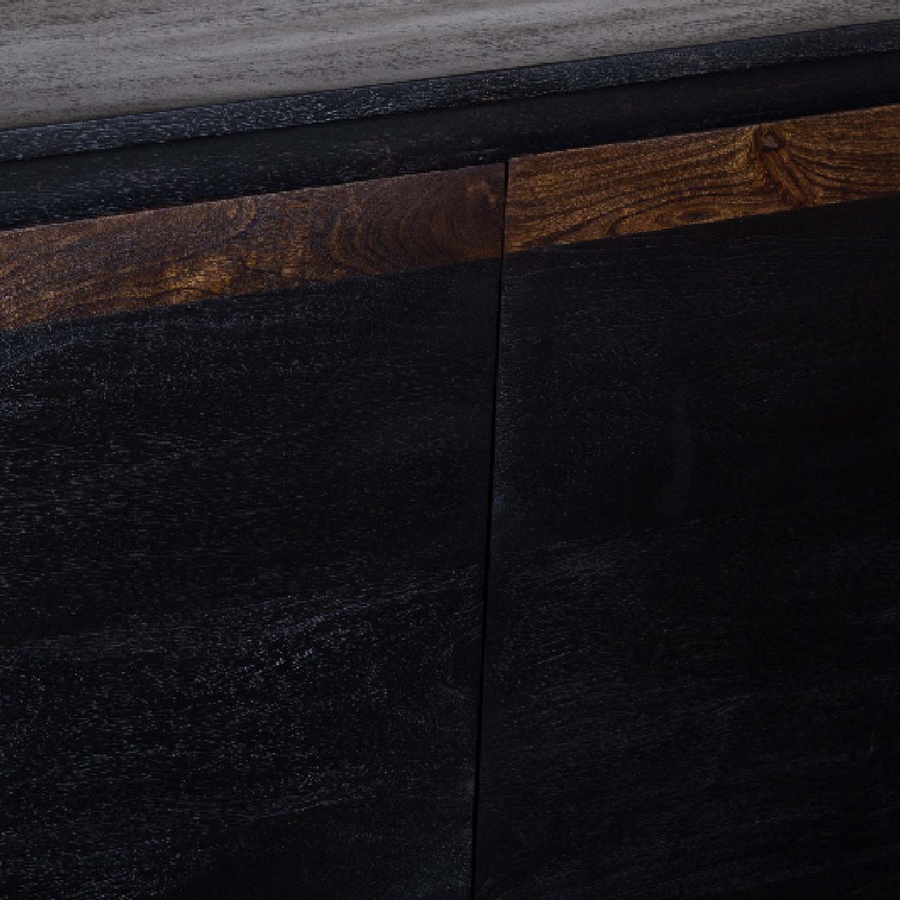 Hobart Mango Wood 4 Door Sideboard