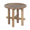 Jacob Mango Wood Round Side Table