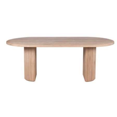 Jakob Oval Dining Table Oka Wood Jakob Oval Dining Table Oka Wood