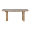 Jiska Mango Parquet Top Rectngular Dining Table