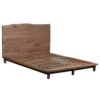 Jorden Acacia Wood Live Edge King Bed Mattress 76x80