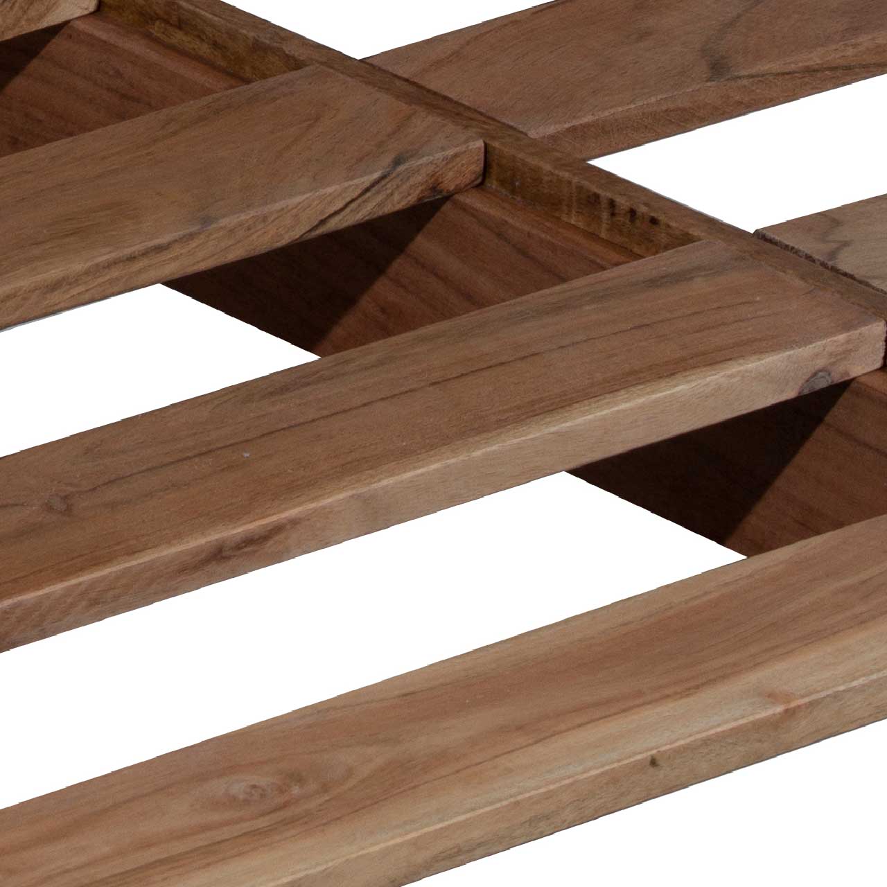 Jorden Acacia Wood Live Edge King Bed Mattress 76x80