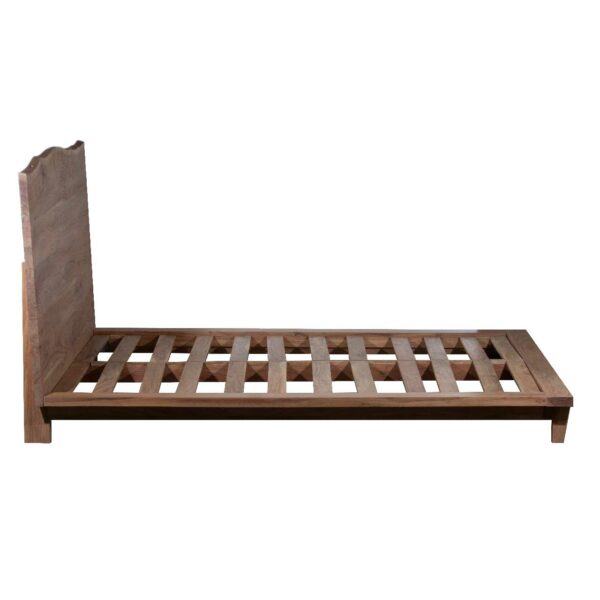 Jorden Acacia Wood Live Edge King Bed Mattress 76x80