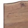 Jorden Acacia Wood Live Edge Queen Bed Mattress 60x80