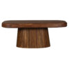 Kalida Acacia Wood Dining Table With Oval Base