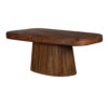 Kalida Acacia Wood Dining Table With Oval Base