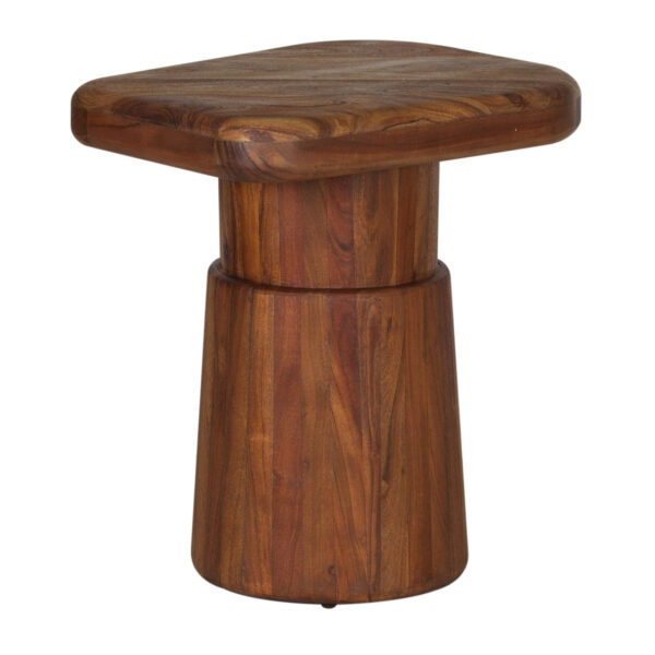 Kalida Acacia Wood Side Table