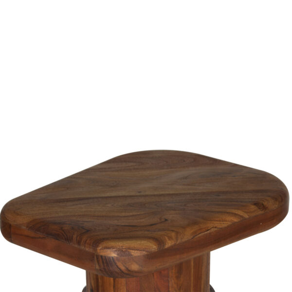 Kalida Acacia Wood Side Table