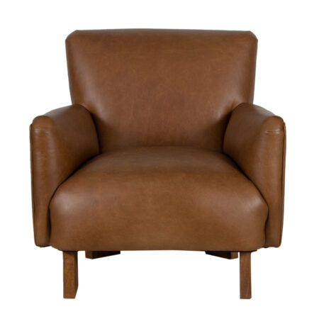 Kevin Redeo Leather Armchair