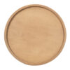 Kira Mango Wood Round Tray Top Coffee Table Small