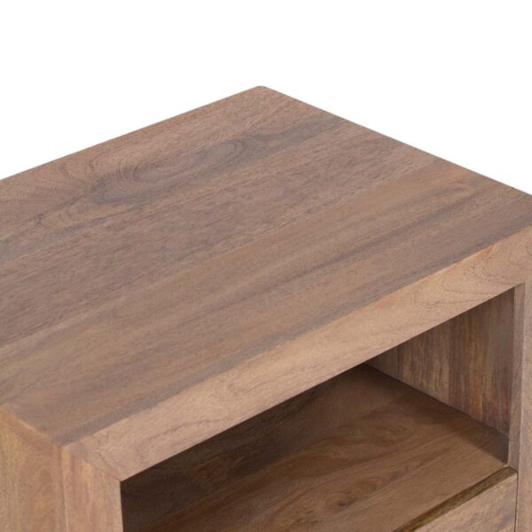 Klaus Mango Wood 1 Drawer Nightstand