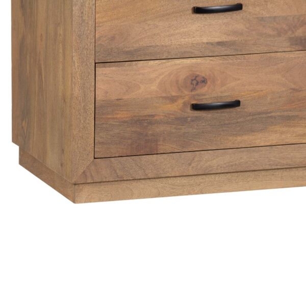 Klaus Mango Wood 7 Drawer Sideboard