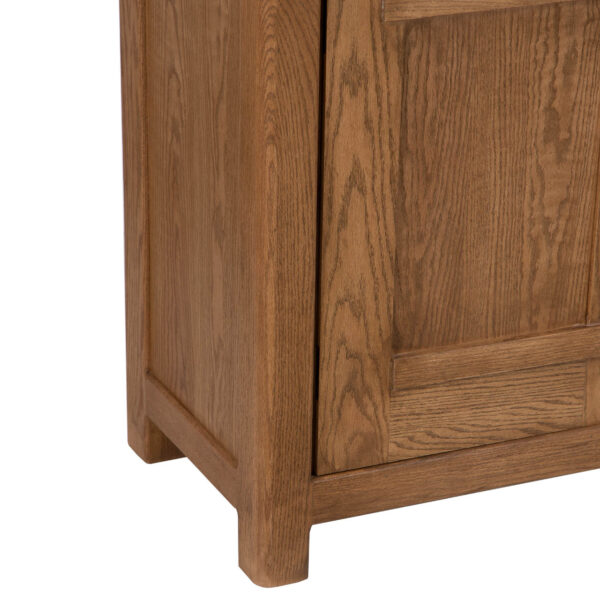 Kosas Oak Wood Large 2 Door Cabinet