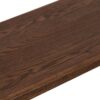 Kulim Oak Wood Dining Bench Walnut