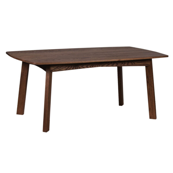 Kulim Oak Wood Dining Table Walnut