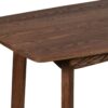 Kulim Oak Wood Dining Table Walnut