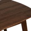 Kulim Oak Wood Dining Table Walnut