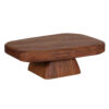 Lomita Acacia Wood Thick Top Coffee Table