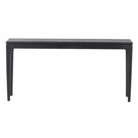 Lorca Mango Wood Console Table Black