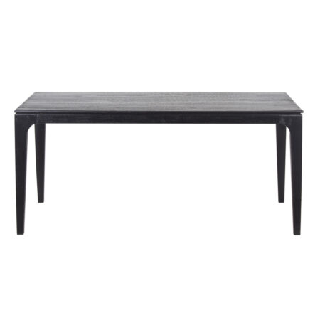 Lorca Mango Wood Dining Table Black 68