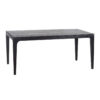 Lorca Mango Wood Dining Table Black 68