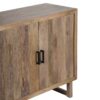 Lumos Mango Wood 2 Door Cabinet Large