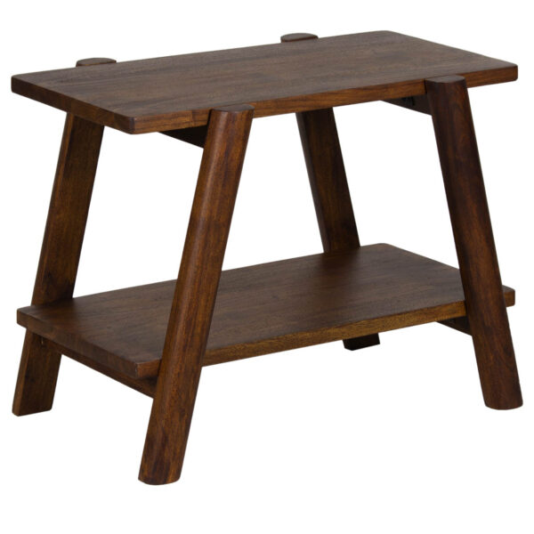 Mabel Acacia Wood Side Table