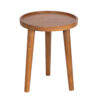 Madera Mango Wood Round Side Table