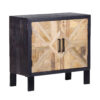 Malabar Mango Wood Parquet 2 Door Cabinet