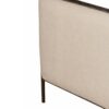 Malone Metal Fabric King Bed Mattress 76x80